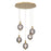 Palmas Led Pendant In Gold | 47208-018