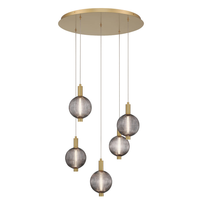 Palmas Led Pendant In Gold | 47208-018