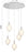 Palmas Led Pendant In Nickel | 47208-025