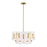 Eurofase Nuvola 24" LED Chandelier In Gold