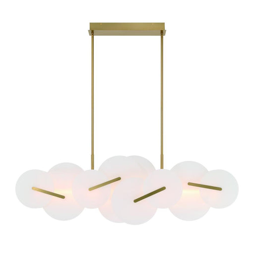 Eurofase Nuvola 56" LED Chandelier In Gold