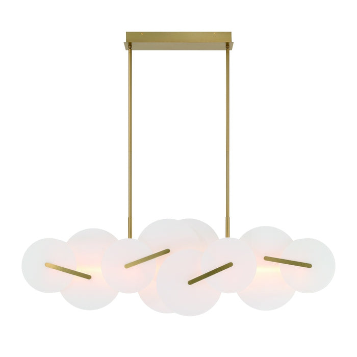 Nuvola 56" Led Chandelier In Gold | 47210-011