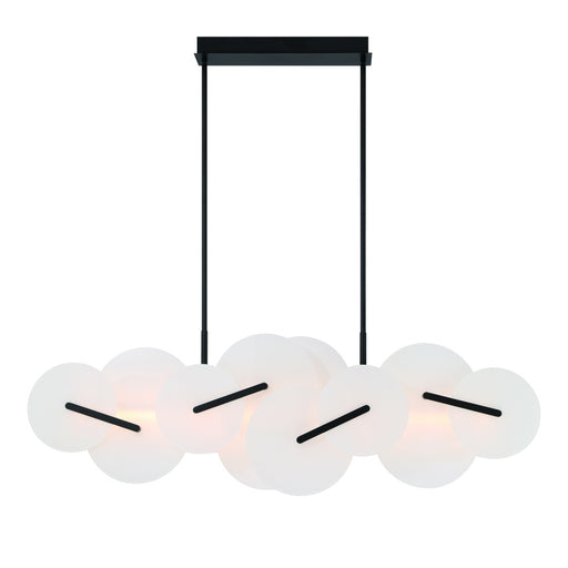 Nuvola 56" Led Chandelier In Black | 47210-028
