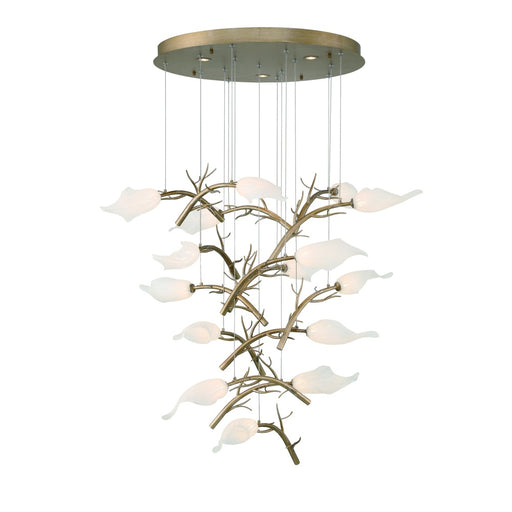 Matera 28" Led Chandelier In Gold | 47227-019