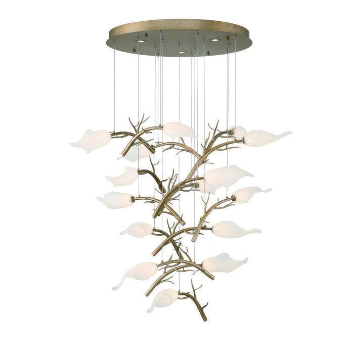 Matera 28" Led Chandelier In Gold | 47227-019