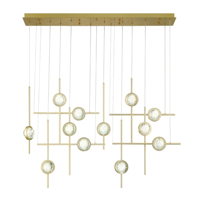 Barletta 53" Led Chandelier In Gold | 47256-019