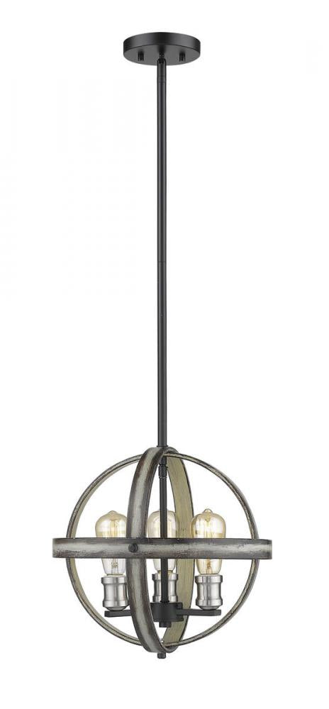3 Light Pendant | 472B14-ABB