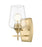 1 Light Wall Sconce | 473-1S-BBR