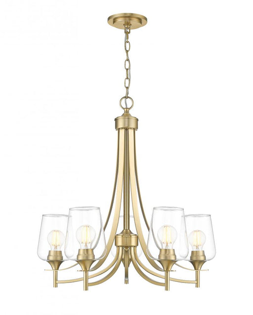 5 Light Chandelier | 473-5BBR
