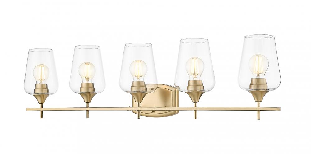 5 Light Vanity | 473-5V-BBR