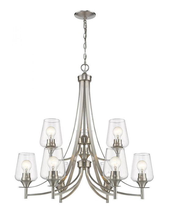 9 Light Chandelier | 473-9BN