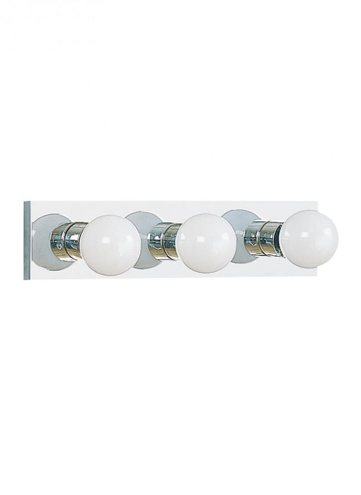 Center Stage Traditional 3-light Indoor Dimmable Bath Vanity Wall Sconce In Chrome Silver Finish | 4737-05
