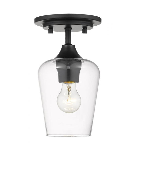 1 Light Flush Mount | 473F1-MB