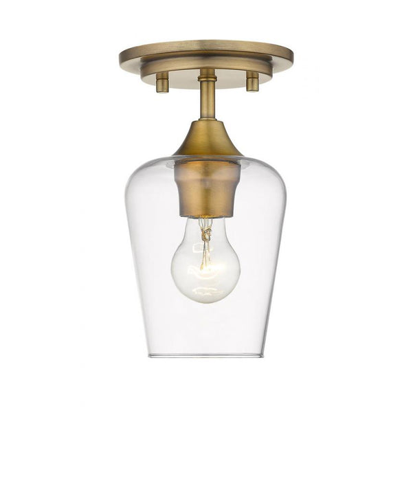 1 Light Flush Mount | 473F1-OBR