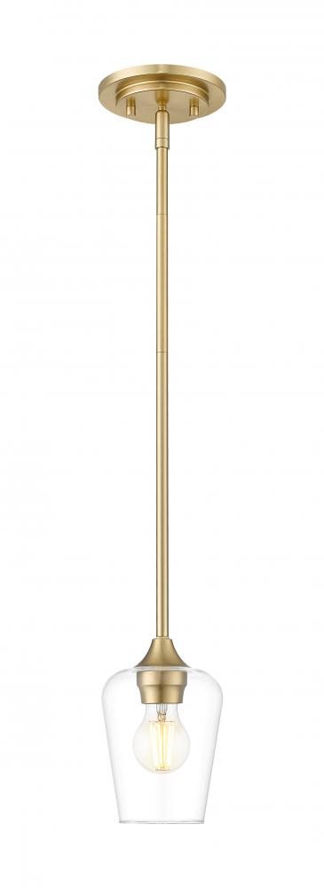 1 Light Pendant | 473MP-BBR