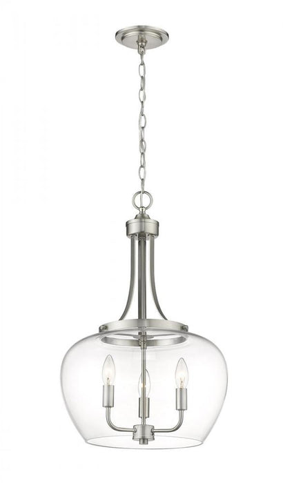 3 Light Pendant | 473P16-BN