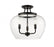 3 Light Semi Flush Mount | 473SF-MB