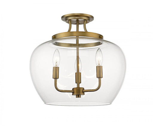 3 Light Semi Flush Mount | 473SF-OBR