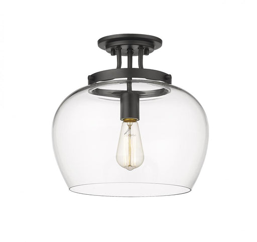 1 Light Semi Flush Mount | 473SF13-MB