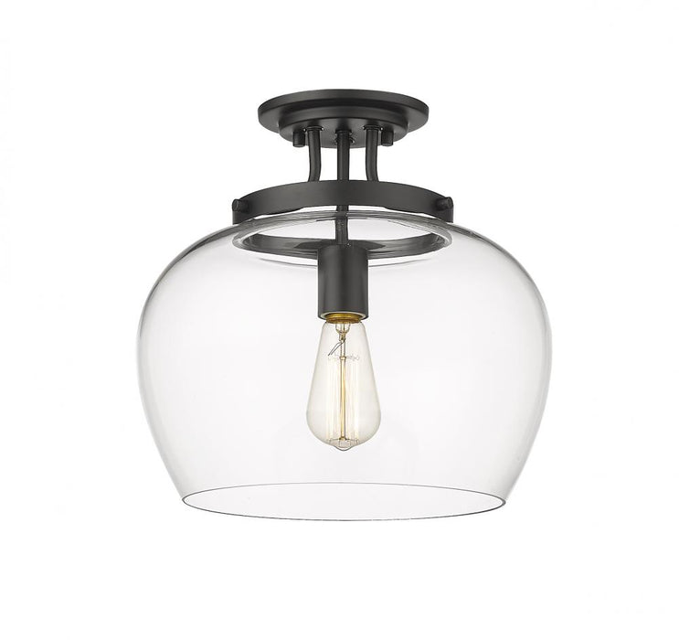 1 Light Semi Flush Mount | 473SF13-MB