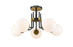 5 Light Semi Flush Mount | 477-5SF-MB-OBR