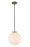1 Light Pendant | 477P14-MB-OBR