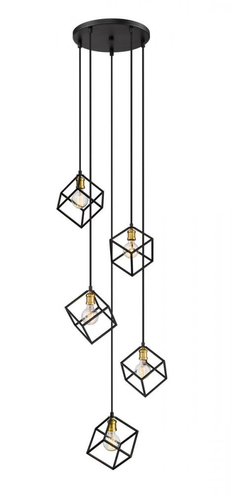 5 Light Chandelier | 478-5BRZ-OBR