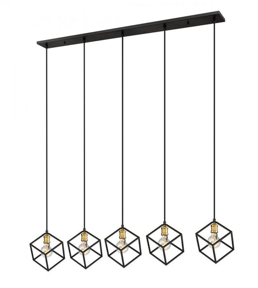 5 Light Linear Chandelier | 478-5L-BRZ-OBR