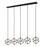 5 Light Linear Chandelier | 478-5L-MB-BN