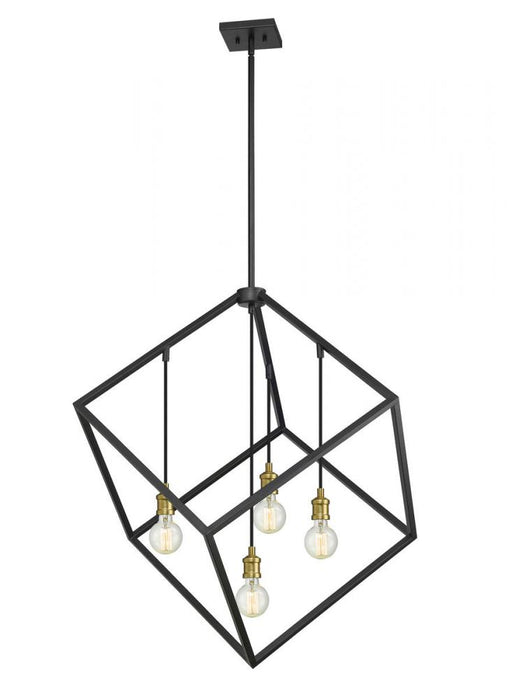 4 Light Chandelier | 478P34-BRZ-OBR