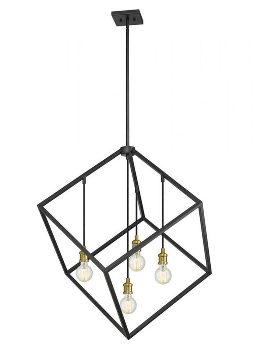 4 Light Chandelier | 478P34-BRZ-OBR