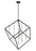 7 Light Chandelier | 478P44-MB-BN