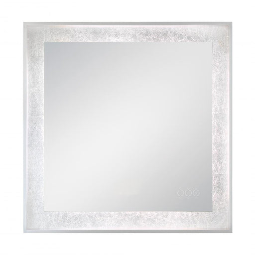 Eurofase Anya 32" Square LED Mirror in Silver