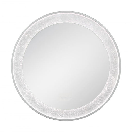 Eurofase Anya 30" Round LED Mirror in Silver
