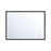 Cerissa 30" Rectangular Mirror In Black | 48095-013