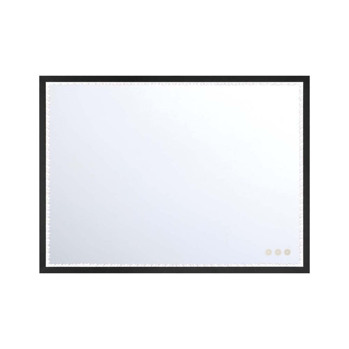 Cerissa 30" Rectangular Mirror In Black | 48095-013