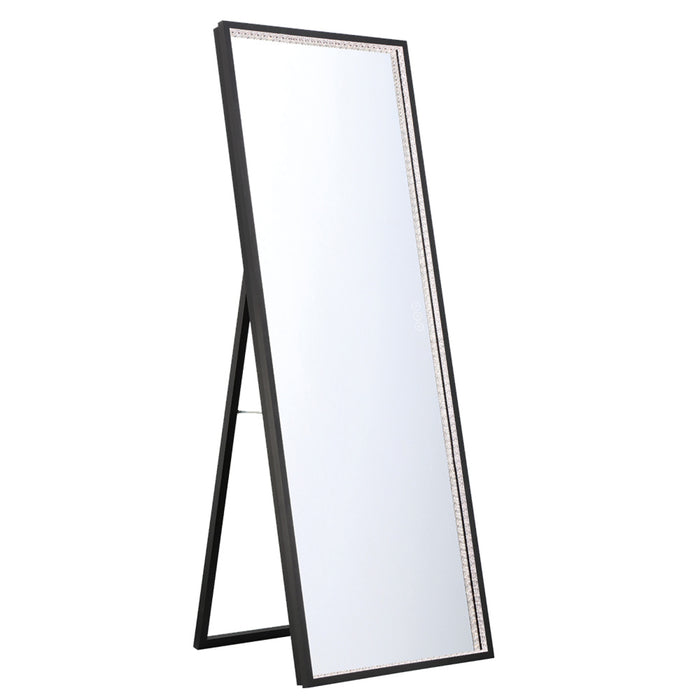 Cerissa 65" Rectangular Mirror In Black | 48098-014