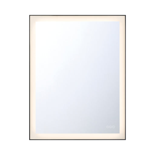 Lenora 36" Rectangular Mirror In Black | 48102-025