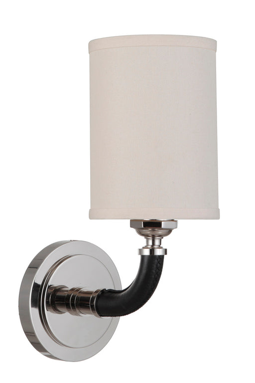 Craftmade Huxley 1 Light Wall Sconce in Polished Nickel