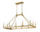 12 Light Linear Chandelier | 482-12L-OBR