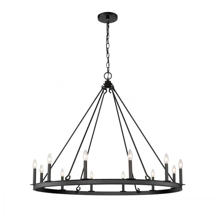 12 Light Chandelier | 482R-12MB