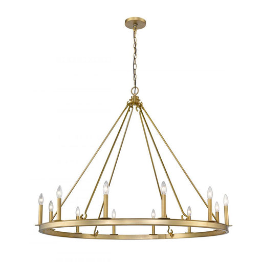 12 Light Chandelier | 482R-12OBR