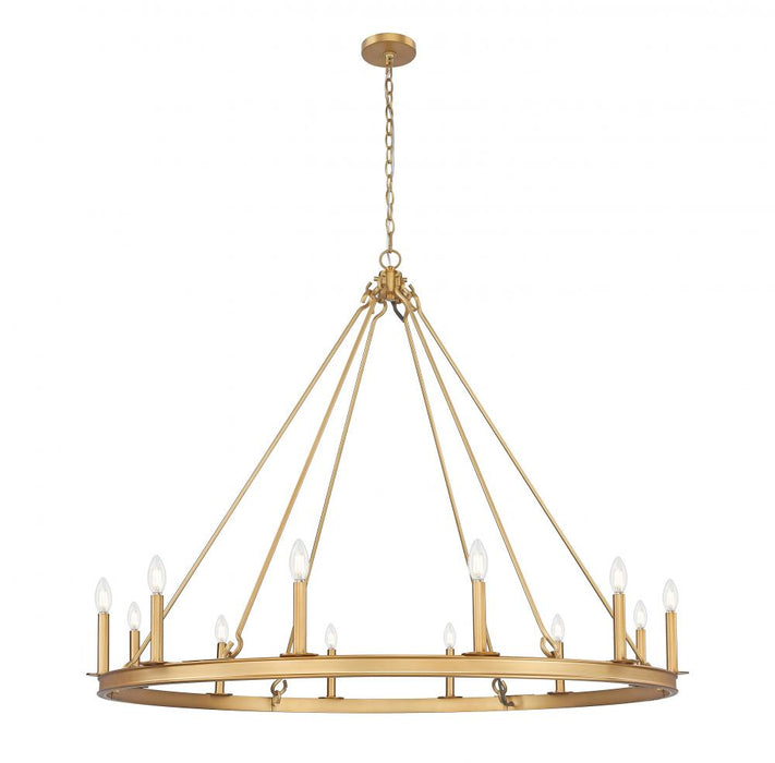 12 Light Chandelier | 482R-12RB