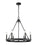 6 Light Chandelier | 482R-6MB