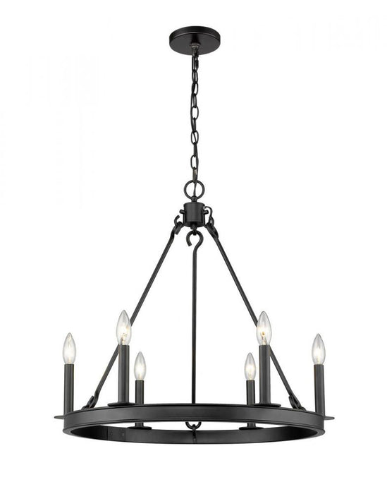 6 Light Chandelier | 482R-6MB