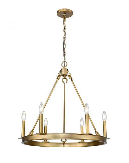 6 Light Chandelier | 482R-6OBR