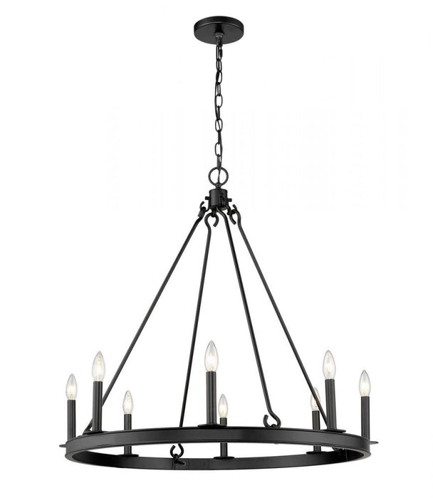 8 Light Chandelier | 482R-8MB