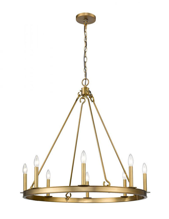 8 Light Chandelier | 482R-8OBR