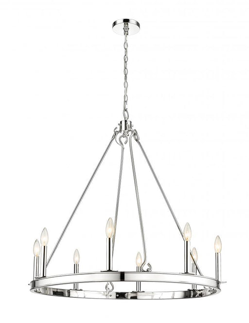 8 Light Chandelier | 482R-8PN