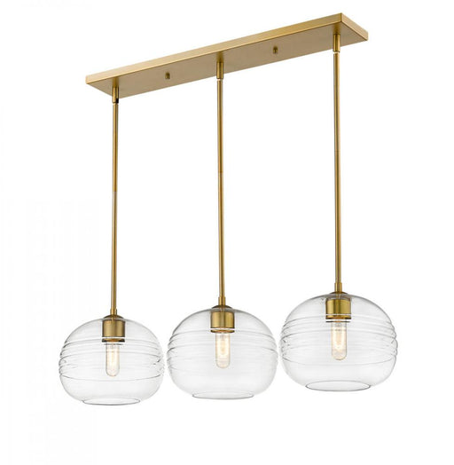 3 Light Linear Chandelier | 486P10-3L-OBR